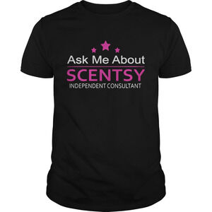 Ask Me About Scentsy Independent Consultant Stars Shirt